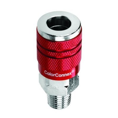 LEGACY COUPLER TYPE D RED 1/4" M NPT LMA73420D